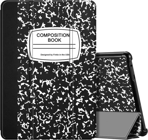 Vista 21 de Fintie Funda delgada para tableta Fire HD 10 (13ª generación, versión 2023) – Funda rígida de triple pliegue ligera con función de encendido