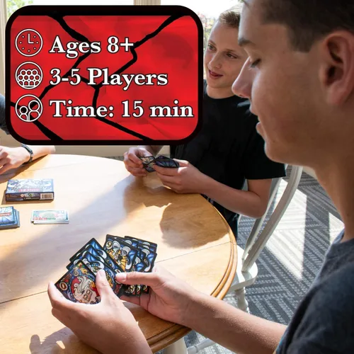 Vista 3 de Calliope Games 12 Days of Christmas Juegos de niños Juegos de cartas divertidos para la familia Niños y adultos Regalos para llenar calcetines 3-5