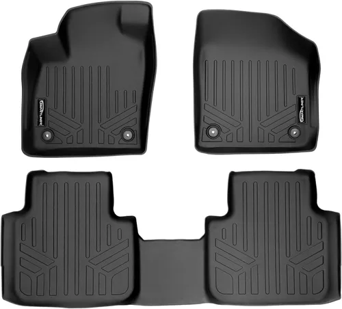 Vista 36 de MAXLINER Alfombrillas de ajuste personalizado para la primera fila Compatible con Volkswagen Arteon 2019-2024