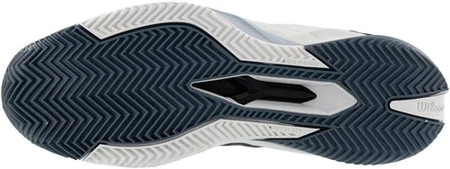 Vista 5 de WILSON Zapatillas de tenis Rush Pro 4.0 Clay para mujer en blanco y negro