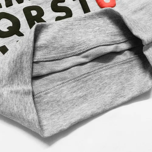 Vista 7 de Mrocioa ABC I LOVE U - Sudadera para niños y niñas, para el día de San Valentín, manga larga