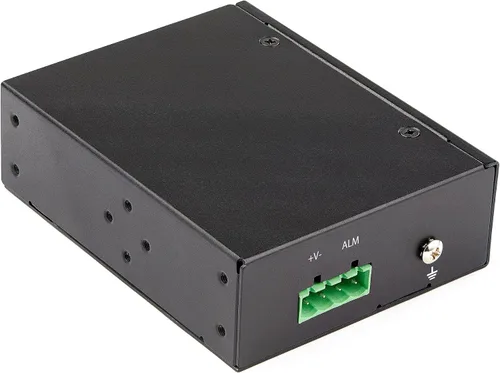 Vista 4 de StarTech PoE+ - Convertidor de medios de fibra industrial a Ethernet