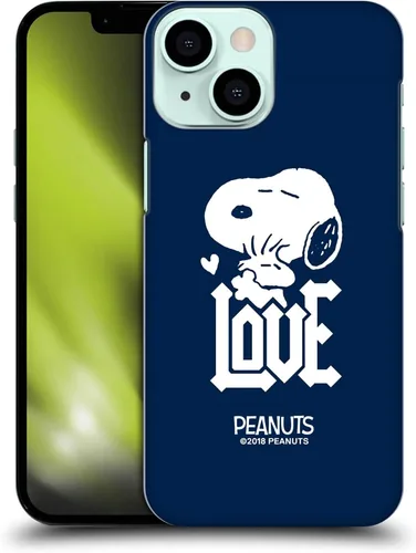 Vista 52 de Head Case Designs Funda rígida con licencia oficial de Peanuts Charlie Brown Good Grief Rock Tees compatible con Apple iPhone 7/8/SE 2020 y 2022