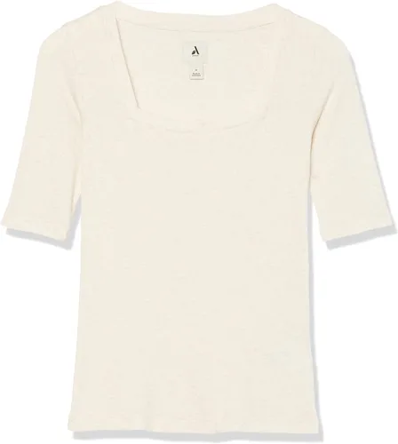 Vista 6 de Tienda Aware Camiseta de manga codada acanalada modal para mujer