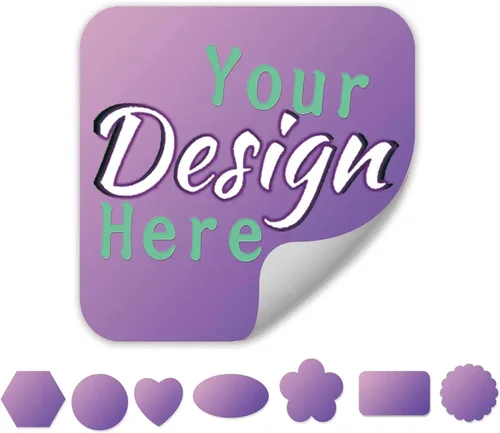 Vista 9 de Calcomanías personalizadas para logotipo de negocios With Photo, Name, Circle, Rectangle, Square, Waterproof Vinyl, Clear PVC, 100, 200pcs, 1