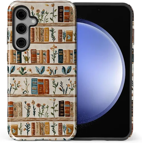Vista 28 de Funda compatible con Samsung Galaxy S23, funda híbrida de protección rígida de 2 capas, a prueba de golpes, funda protectora resistente para Lata