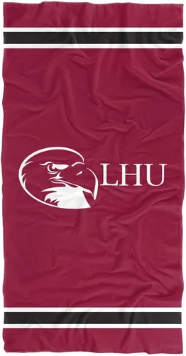 Vista 39 de LOGOVISION Manta Abilene Christian University, 30 x 60 pulgadas, logotipo primario CottonFront/PolyBackBeachTowel