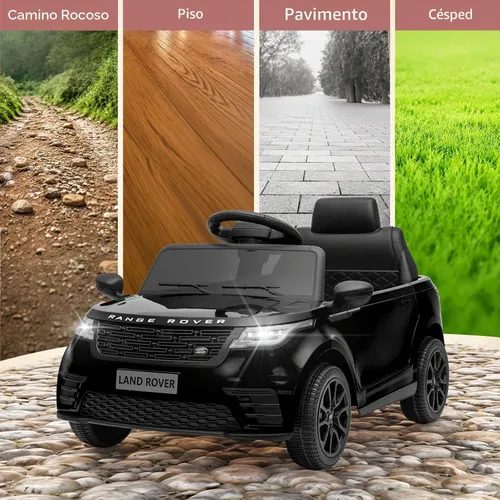 Vista 8 de Winado Vehículo eléctrico Land Rover con licencia de 12 V con control Negro