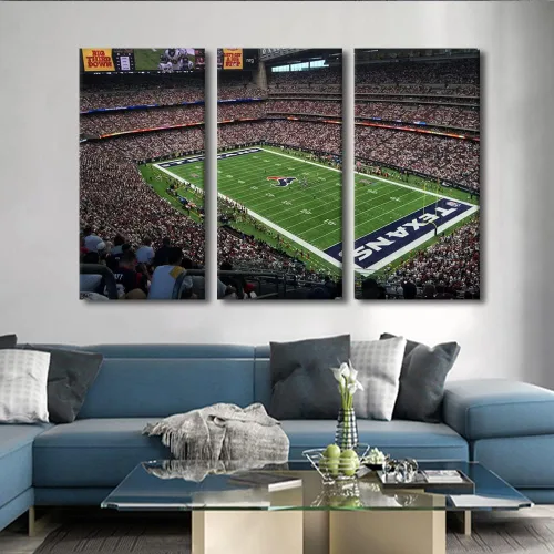Vista 66 de Lincoln - Lienzo decorativo para pared, diseño de campo financiero de Filadelfia, paisaje de estadio de fútbol de Filadelfia, decoración de pared