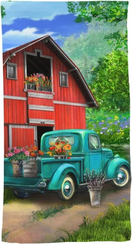 Vista 16 de Briarwood Lane Toalla de mano de verano 26x18 Five O'clock Paradise para toalla de mano de verano