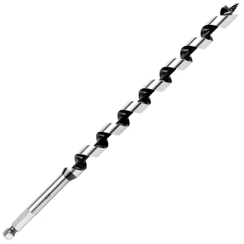 Vista 32 de Broca de taladro de 1-1/2 pulgadas x 9 pulgadas para madera, vástago hexagonal de 1-1/2 pulgadas, broca larga para madera suave y dura, plástico