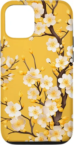 Vista 28 de Yellow Cherry Blossom Case for iPhone 17