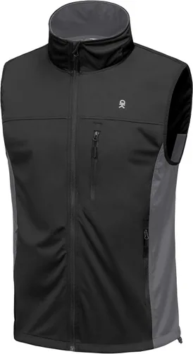 Vista 12 de Little Donkey Andy Chaleco Softshell para hombre, ligero, resistente al Azul Tinta*