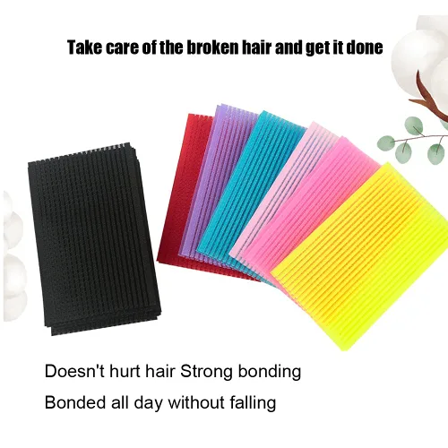 Vista 8 de 10 piezas de almohadillas para el cabello con volumen para el cabello, clips de peinado para seccionar y levantar, accesorios reutilizables