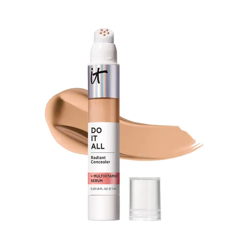 Vista 28 de IT Cosmetics Do It All Radiant Corrector - Corrector de maquillaje - Hidrata e ilumina - Cobertura media sin arrugas y acabado radiante