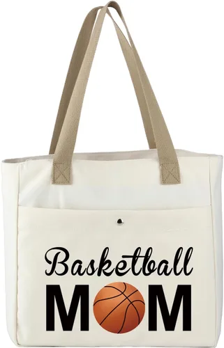 Vista 2 de MBMSO Bolsa de mano de fútbol para mamá, regalo para futbolistas, fanáticos del fútbol, amantes del fútbol, regalo de equipo, bolsa de mano