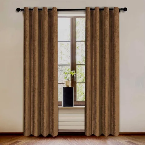 Vista 14 de KEMCO Panel de cortina opaca de felpilla de doble cara para sala de estar, dormitorio, dormitorio, sala de estar, oficina, con aislamiento térmico