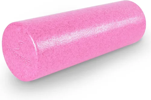 Vista 20 de ProsourceFit Rodillos de espuma de alta densidad de 12 pulgadas de largo, herramienta de masaje atlético firme para cuerpo completo para Negro