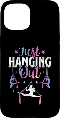 Vista 6 de iPhone 16 Just Hanging Aerialist Aerial Silks Dancer Air Yoga Women Case