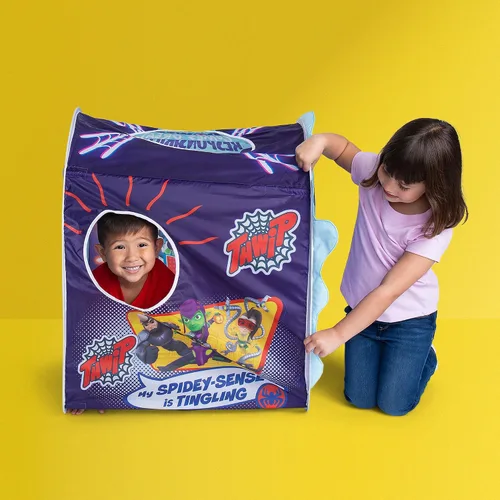 Vista 10 de Playhut Playhouse - Spidey's Webquarters