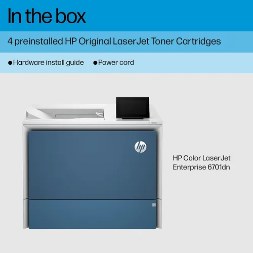 Vista 6 de HP Impresora Color LaserJet Enterprise 6701dn, mejor para negocios, (58M42A)