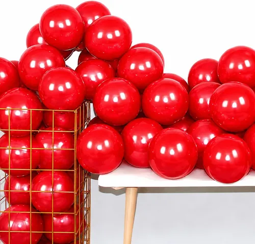Vista 7 de 100 globos metálicos cromados negros de látex de 12 pulgadas, globos gruesos brillantes para decoración de fiestas