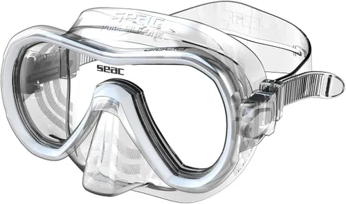 Vista 6 de Seac Giglio, máscara de buceo y snorkel para adultos y buceadores más jóvenes