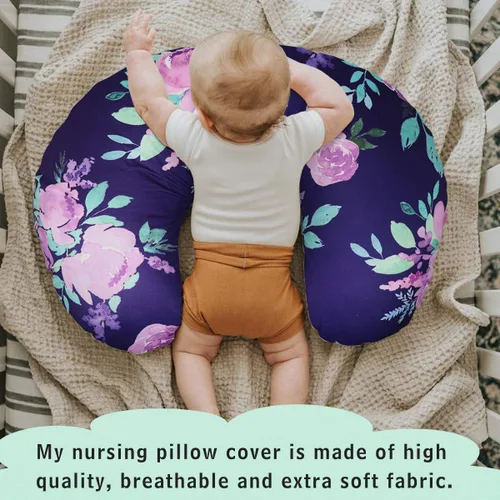 Vista 10 de Funda para almohada de lactancia TANOFAR, funda de almohada de lactancia neutral para bebés niños y niñas, funda de almohada de lactancia ultra