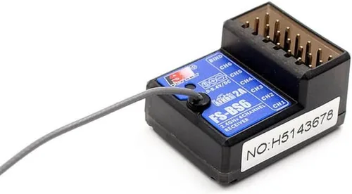 Vista 4 de Flysky FS-GT5 - Transmisor RC de 6 canales AFHDS con receptor FS-BS6 para RC coche bote