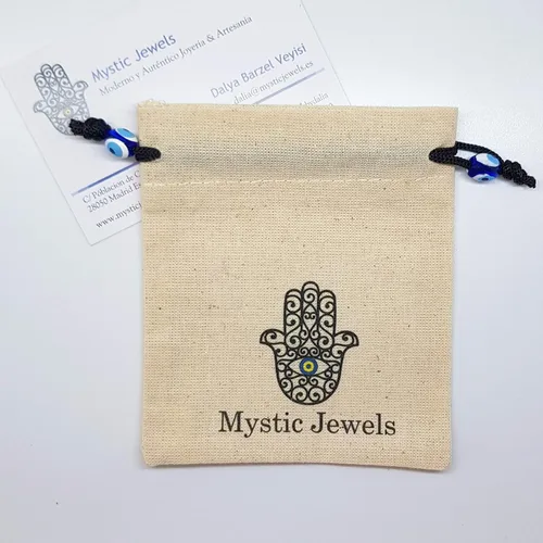 Vista 3 de Mystic Jewels by Dalia - Pulsera de cábala con 7 nudos de protección ojo malvado