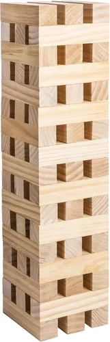 Vista 6 de Triumph Sports Triumph Giant Tumble Tower - Incluye 51 bloques de madera maciza y bolsa de transporte