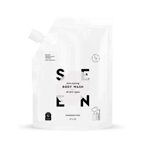 Vista 10 de SEEN Gel de Baño, Sin Fragancia - Gel de Baño No Comedogénico y No Irritante - Desarrollado por Dermatólogos - Seguro para Pieles Sensibles