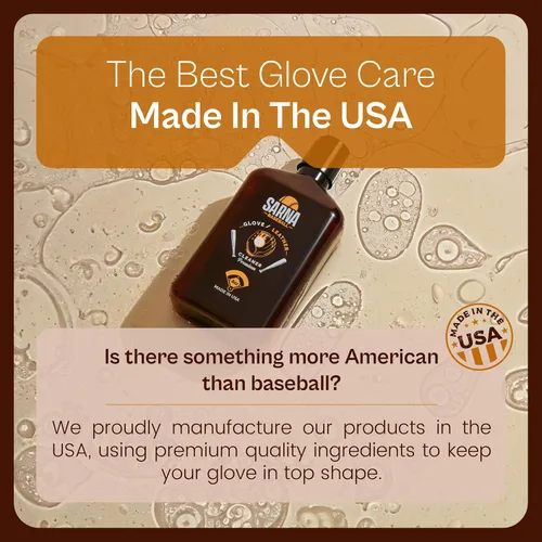 Vista 6 de SARNA BASEBALL Glove & Leather Cleaner and Conditioner, 8 Oz