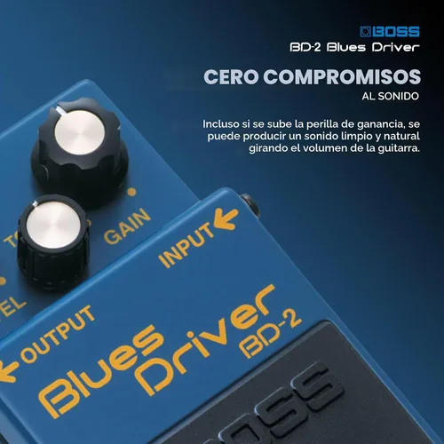 Vista 6 de BOSS BD-2 Blues Driver Pedal de Efectos para Guitarra