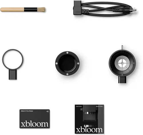 Vista 8 de xBloom Studio – La máquina de café definitiva – Cafetera de goteo con molinillo integrado, báscula y 3 niveles de automatización, negro medianoche