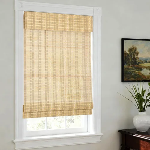 Vista 15 de LETAU Persianas romanas de madera sin cordón, sin taladro, sin herramientas, persianas romanas de bambú con filtro de luz para interiores, hogar