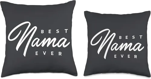 Vista 3 de Nama Gifts Best Nama Ever - Almohada de regalo, 16.0 x 16.0 in, multicolor
