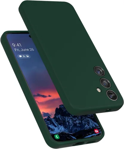 Vista 20 de Diseñado para Galaxy S24+Plus Carcasa, de silicona líquida, de gel, a prueba de golpes, con suave forro de microfibra, compatible con Galaxy S24