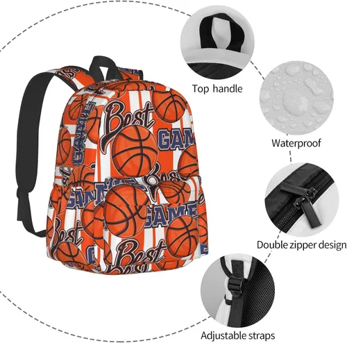 Vista 5 de Mochila de gran capacidad con diseño de calavera y floral, ligera, personalizada, para computadora portátil, tableta, mochila escolar de viaje