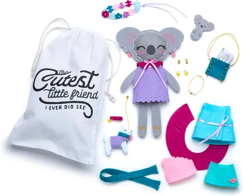Vista 5 de Craft-Tastic Make a Friend Koala, manualidades para niños de 6 a 8 años, artes y manualidades para niños de 4 a 6 años, kit de manualidades