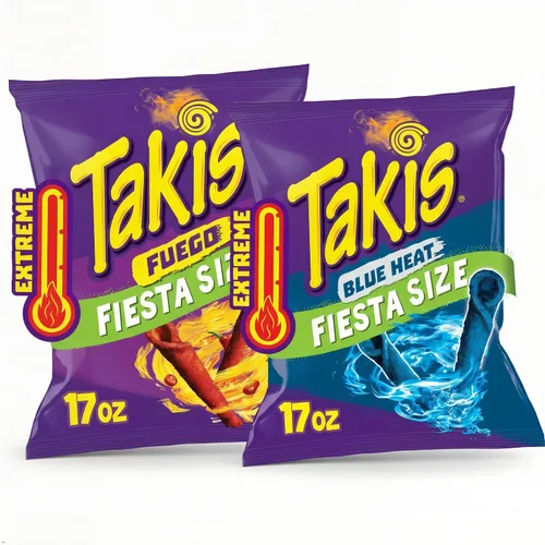 Vista 14 de Takis Intense Nacho - Chips de tortilla enrollados, bolsa de 17 onzas