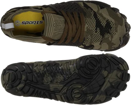 Vista 6 de WHITIN zapatos deportivos de hombre para entrenamiento, calzado minimalista, suela plana, puntera ancha, como andar descalzo