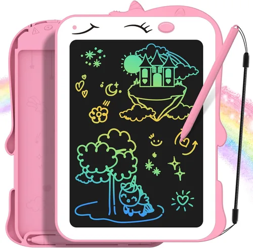 Vista 10 de CHEERFUN Tableta de escritura LCD para niños: tablero educativo de dibujo de garabatos de aprendizaje, juguetes de dinosaurio para niños pequeños