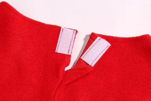 Vista 7 de Dormstop Disfraz de elfo navideño para niños, conjunto de vestido de elfo de Navidad