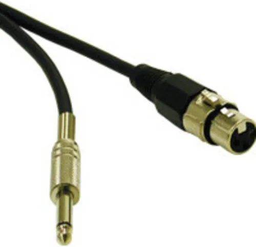 Vista 48 de C2G 40063 Pro-Audio - Cable de audio (macho de 1/4 a macho de 1/4 pulgadas, 1.5 ft), color negro