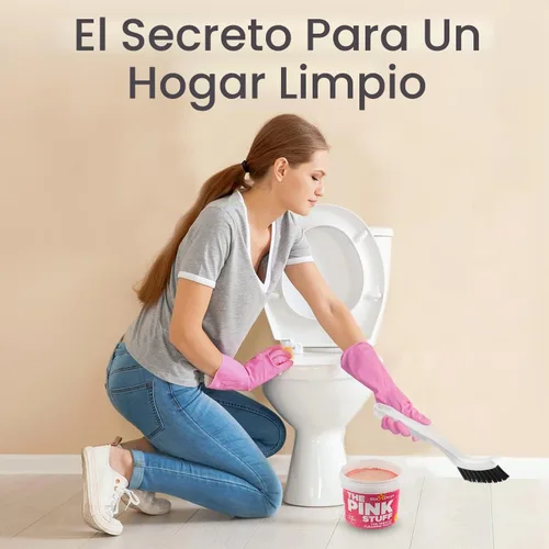 Vista 8 de The Pink Stuff - La pasta de limpieza multiusos Miracle con un cepillo de limpieza profunda Good Grips (crema y cepillo)