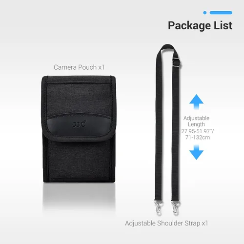 Vista 6 de JJC Funda de viaje para cámara Sony A6700 A6000 A6100 A6400 A6500 A6300+lente de 0.630-1.969 in, RX1R III, para Fujifilm X-E5 X100VI X100V, Ricoh