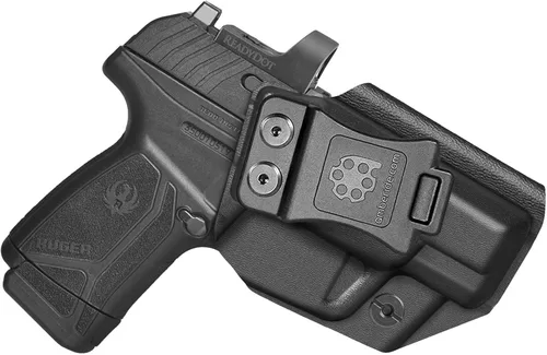 Vista 11 de Amberide IWB Funda Kydex para Ruger LCP II LCP2 LCP MAX LCP .380 Seguridad-9 Max-9 LC9 LC9s LC380 EC9s
