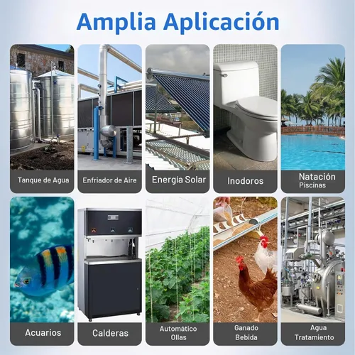Vista 6 de Paquete de 2 válvulas de flotador de agua de 1 "para tanque de agua a