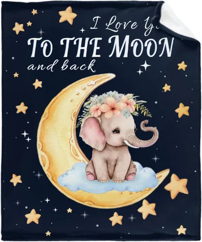 Vista 18 de Manta de elefante con globos, manta de franela súper suave y ligera para niños, adultos, adecuada para sofá, cama, campamento, viajes, todas